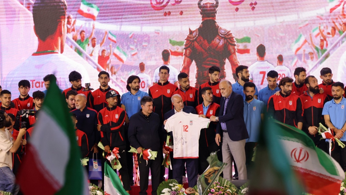 Irán despide a su selección nacional que disputará el Mundial 2026 (AFP)