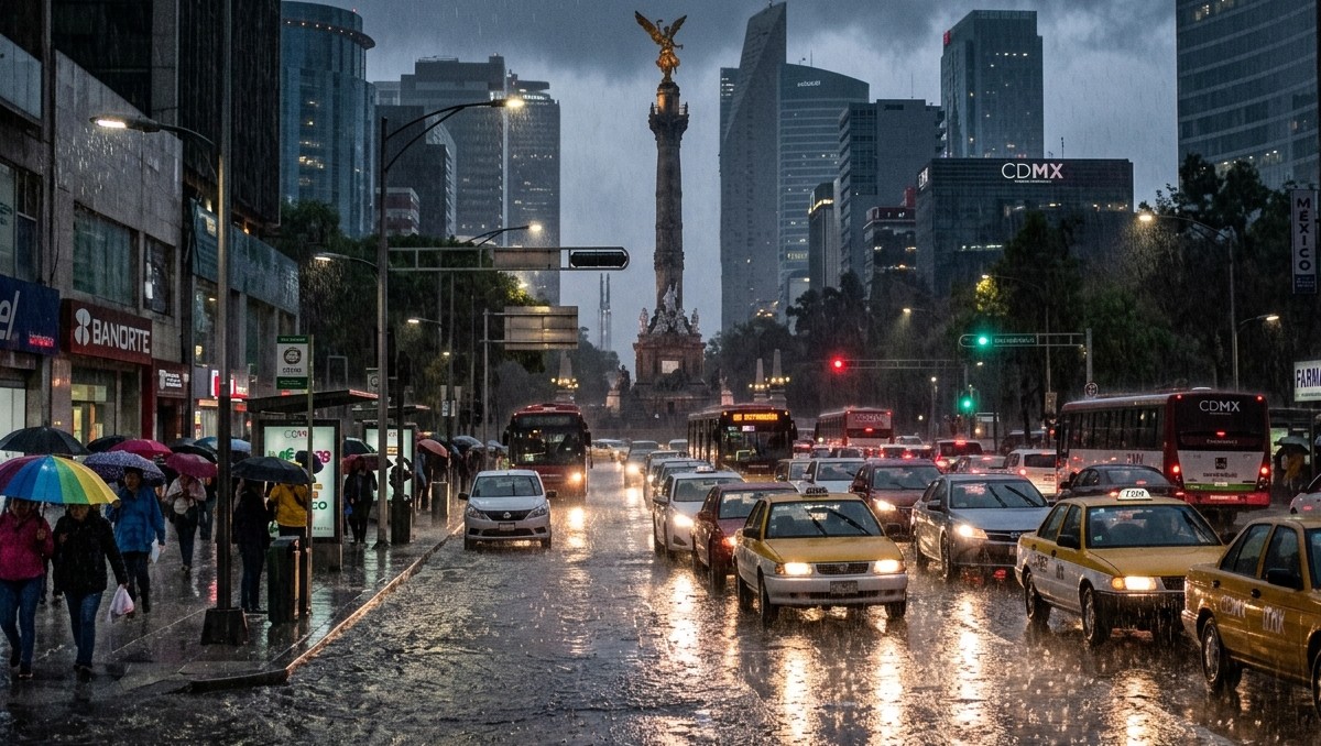 Las lluvias intensas causarán afectaciones viales en Ciudad de México y Estado de México | IA Discover