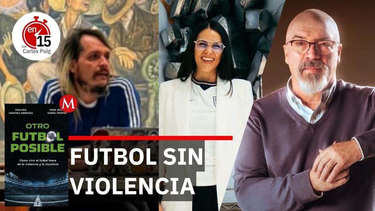 Paulina Chavira y Juan Jesús Garza, autores de "Otro Futbol Posible" | En 15