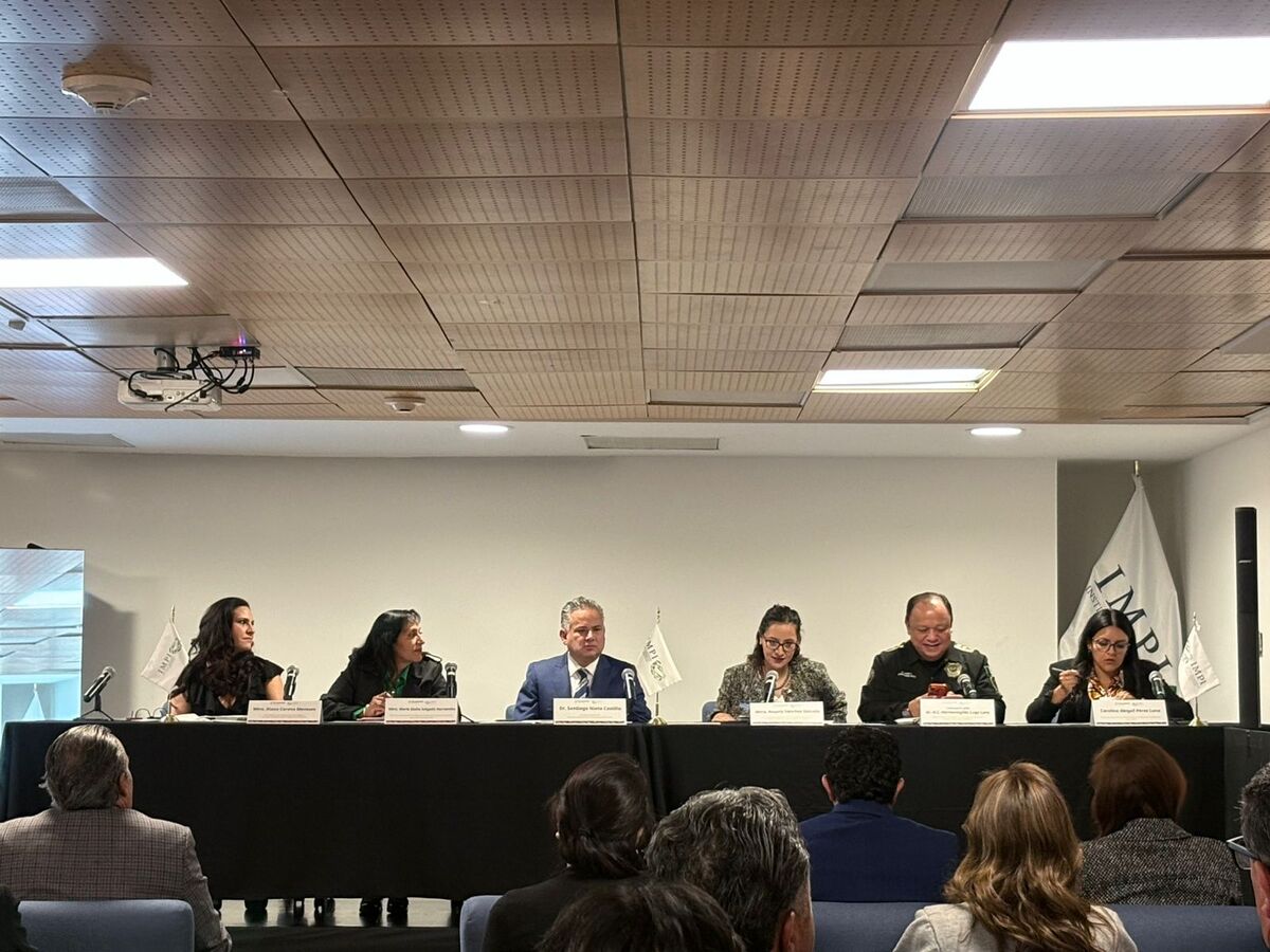 Presentación del estudio “Mercados Notorios de Piratería en México: Identificación e Impacto en las entidades federativas”. | Foto: Giselle Soriano