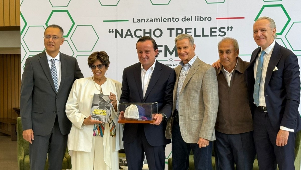 Presentan el libro “Nacho Trelles”, leyenda del futbol mexicano (Jorge Flores)