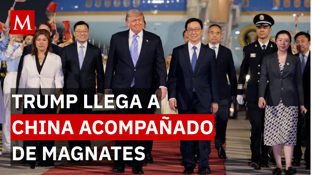 ¿Provocación o estrategia? Trump llega a China para su reunión clave con Xi Jinping