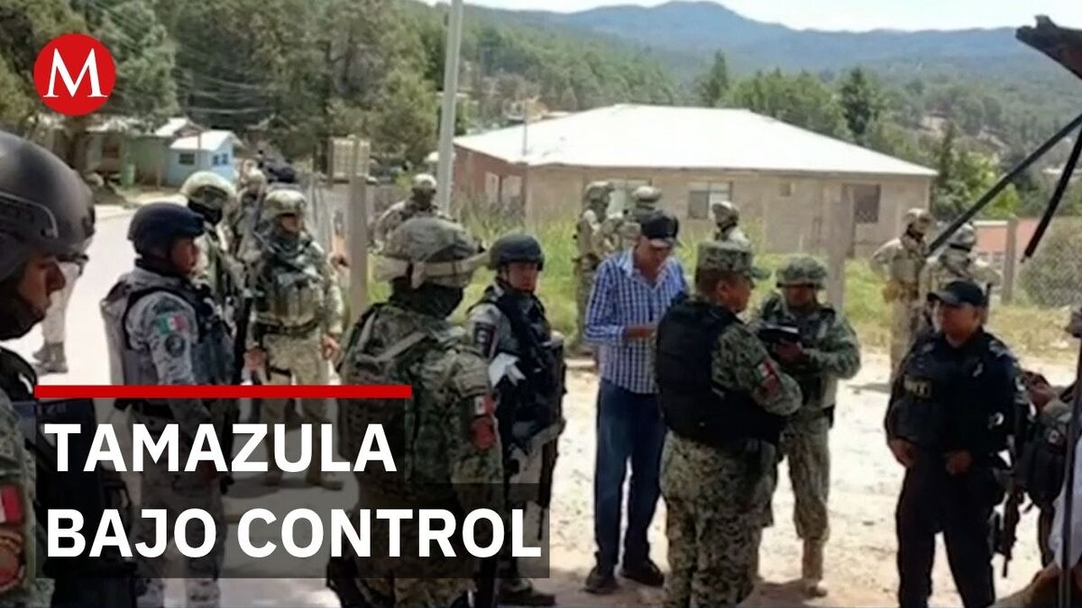Refuerzan la seguridad en Tamazula, Durango, tras el desplazamiento de familias