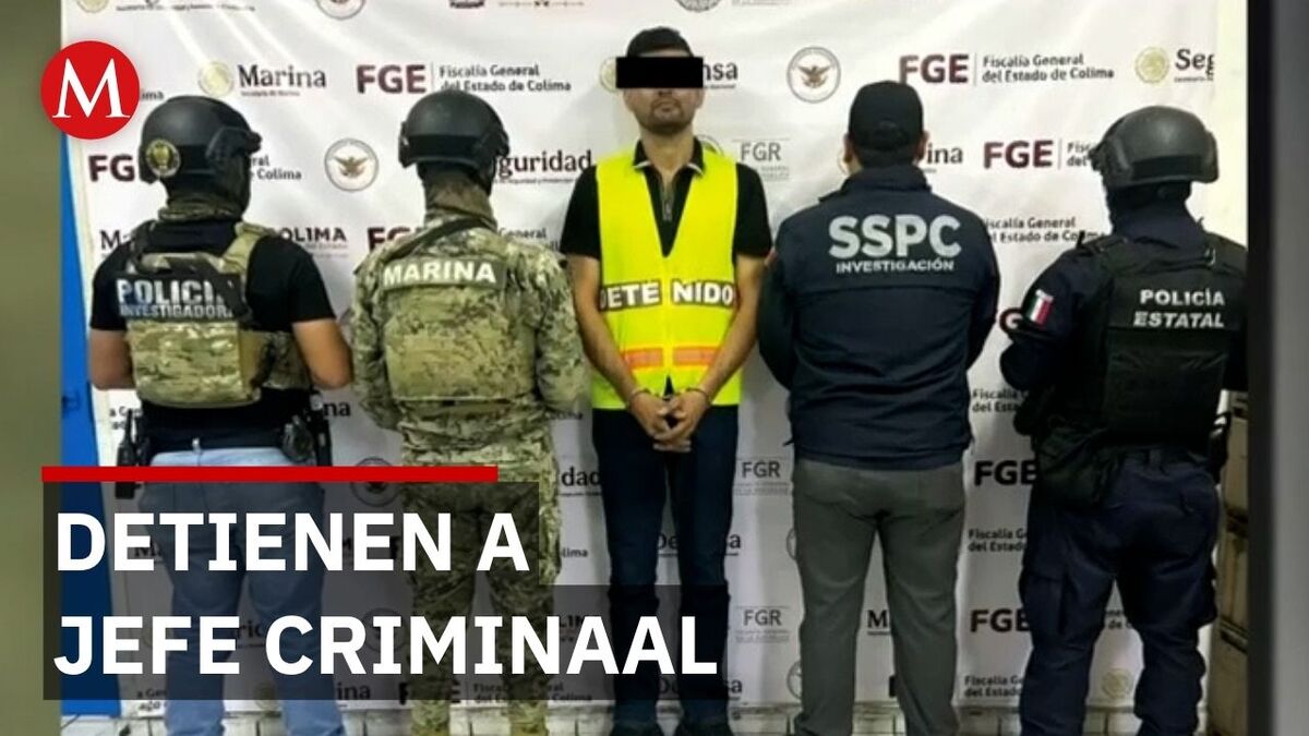 Revelan identidad del presunto líder de 'Los Mezcales' detenido por homicidio en Colima