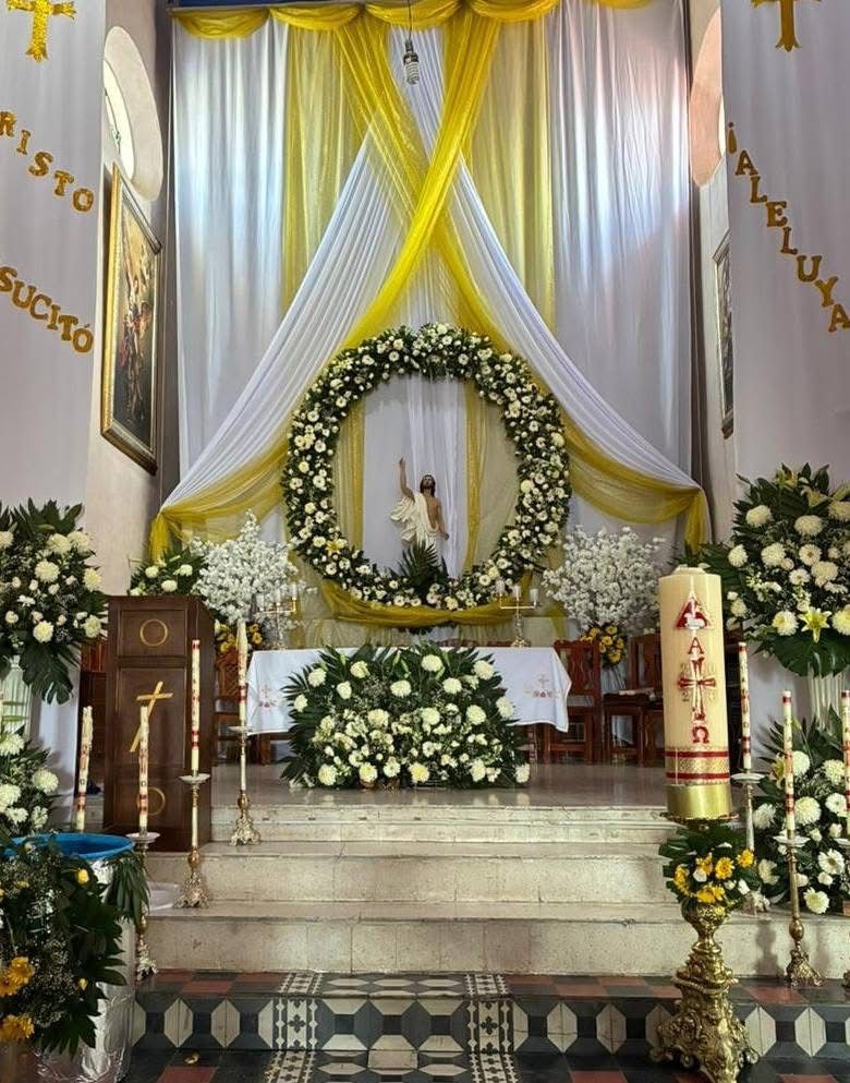 El robo ocurrió en la parroquia de la Natividad de María Santísima, ubicada en la comunidad de Santa María Actipac. | Foto: