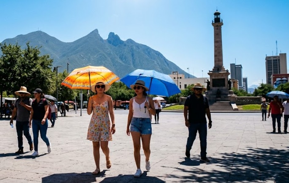 Hacia el fin de semana, las temperaturas irán en incremento y regresará la posibilidad de chubascos en la región. | Gemini IA