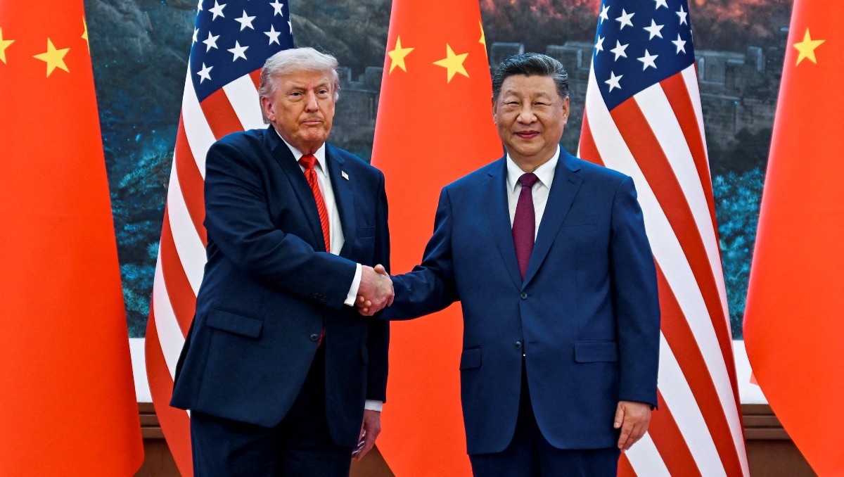 Trump participó en eventos desde el Gran Salón del Pueblo junto a su homólogo chino | Foto: Reuters