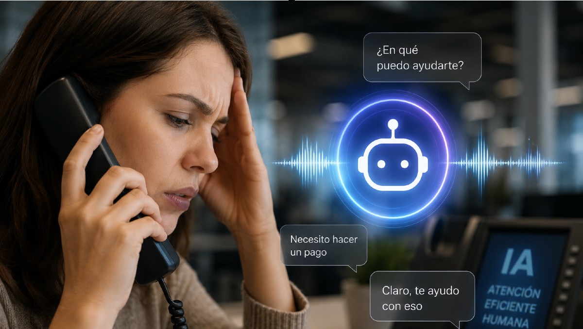 ¿Adiós a los menús eternos? La IA transformará la atención telefónica