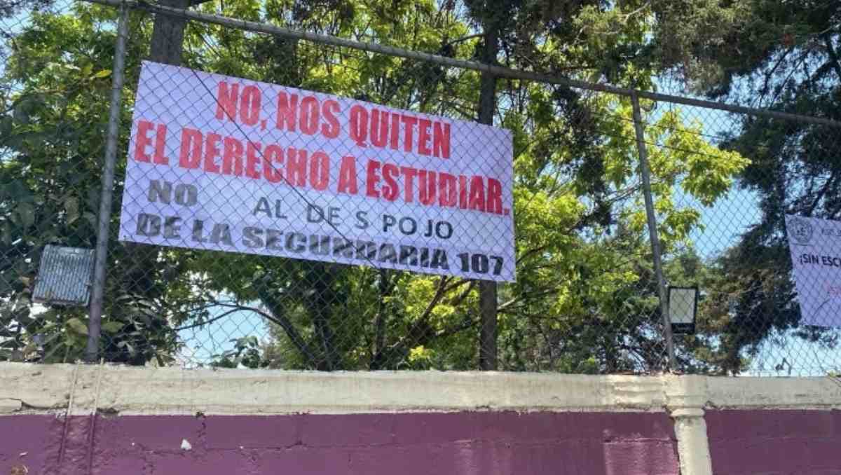 Más de 300 alumnos podrían quedarse sin escuela por proyecto de bodega en Cuautitlán Izcalli. Foto: Especial