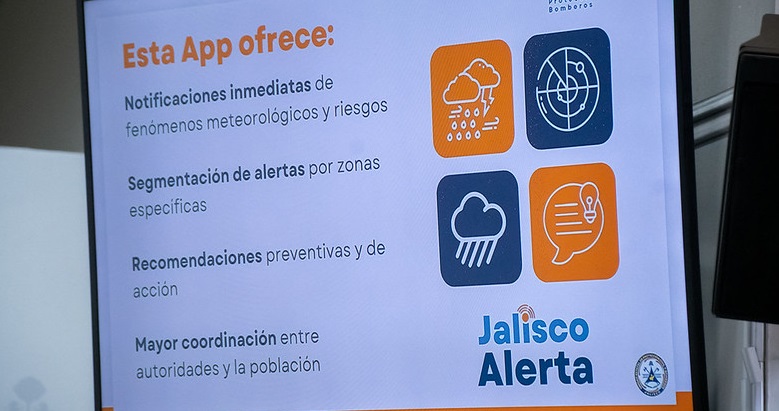 App Jalisco Alerta. (Cortesía)