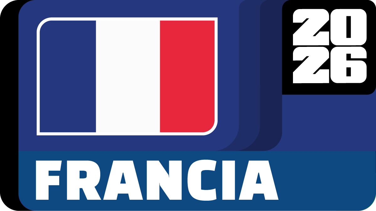 La bandera de Les Bleus, la Selección de Francia y sus dos títulos mundiales, en el Mundial 2026. (La Afición)