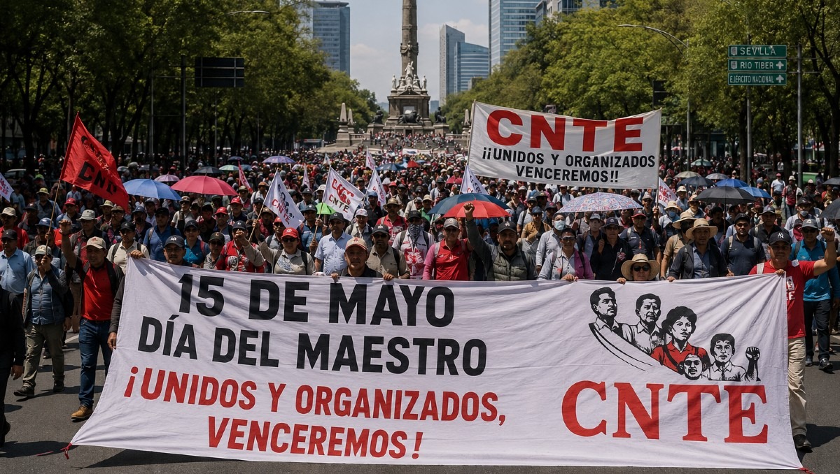 La CNTE realizará una movilización nacional por el Día del Maestro | IA Discover
