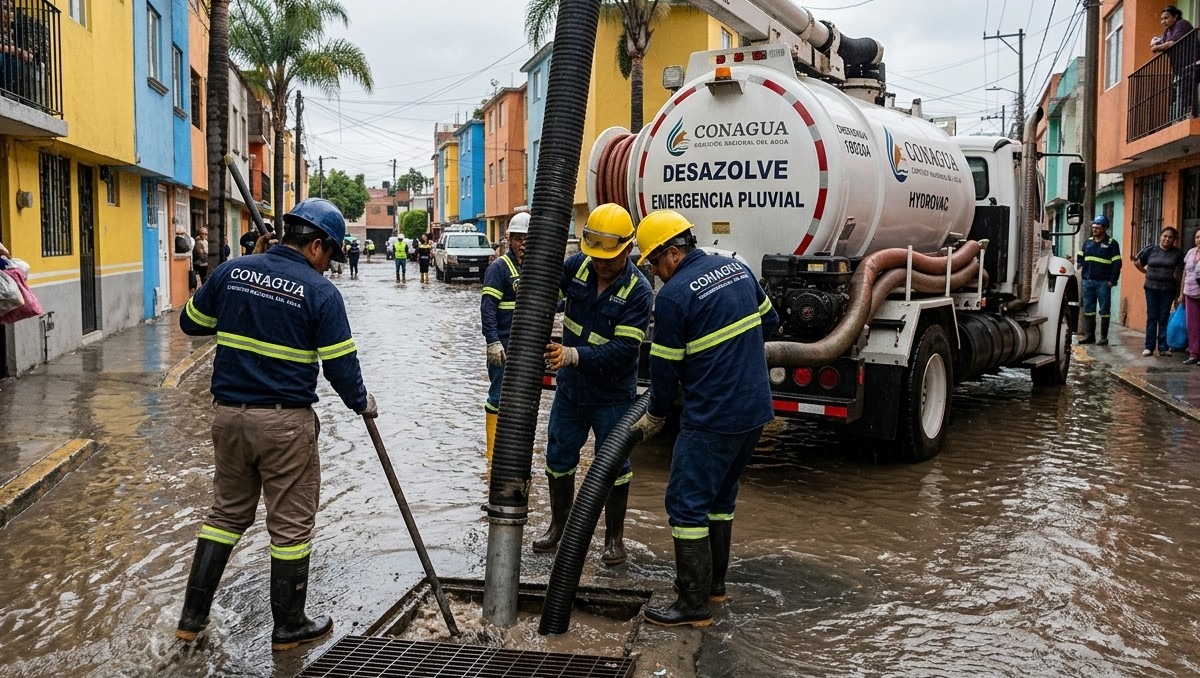 Conagua lleva a cabo proyectos en la ZMVM que evitarán inundaciones esta temporada de lluvias | IA Discover