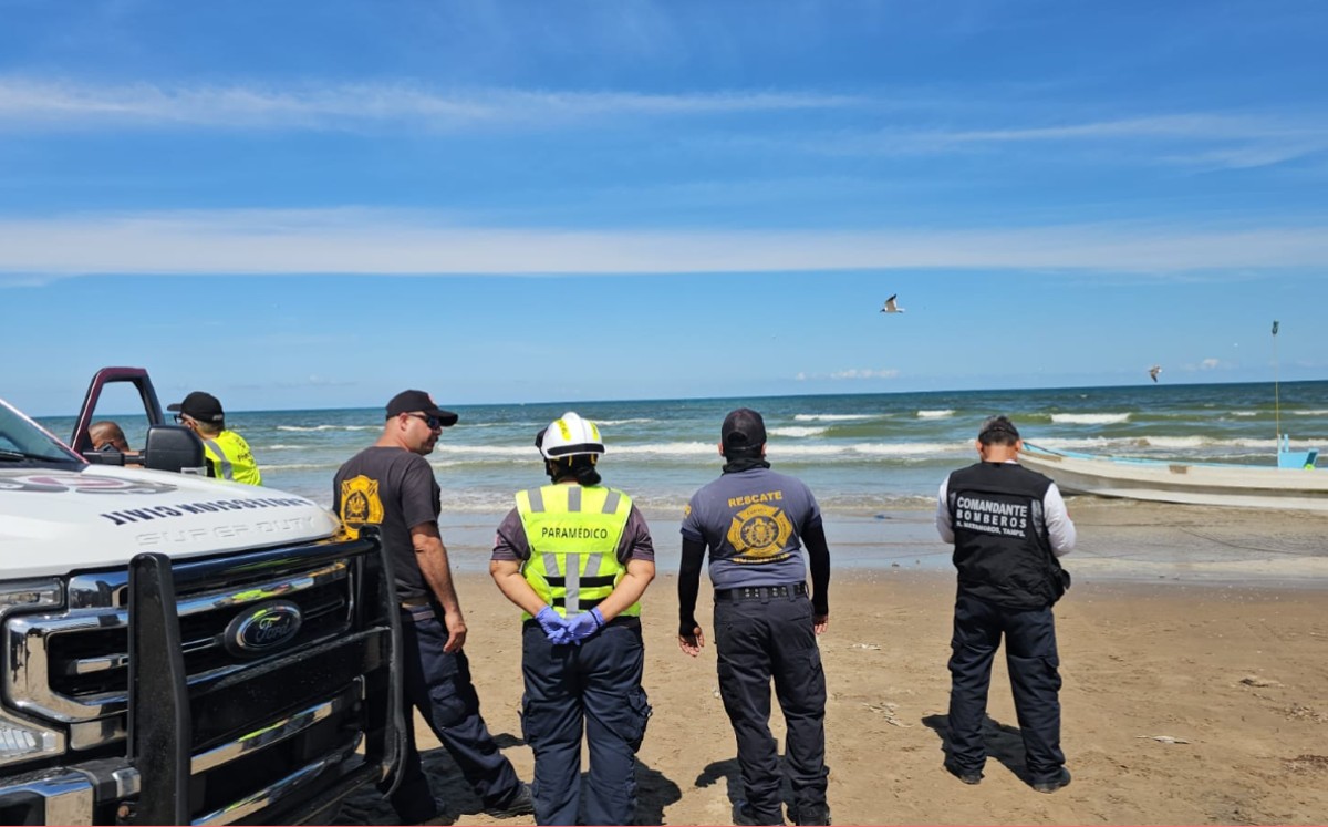 Despliegan operativo tras desaparición de pescador en Playa Bagdad. | Ángel Domínguez