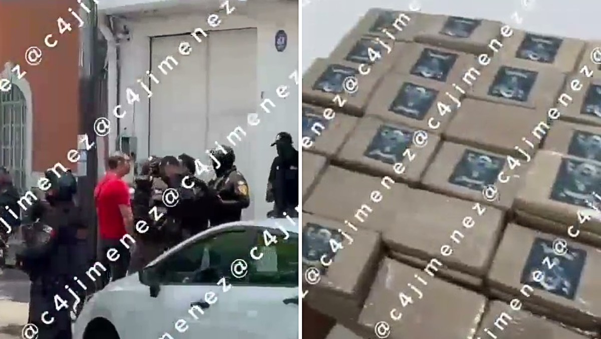 Hallan 100 paquetes con cocaína en un domicilio de la alcaldía Miguel Hidalgo. | Foto: Carlos Jiménez