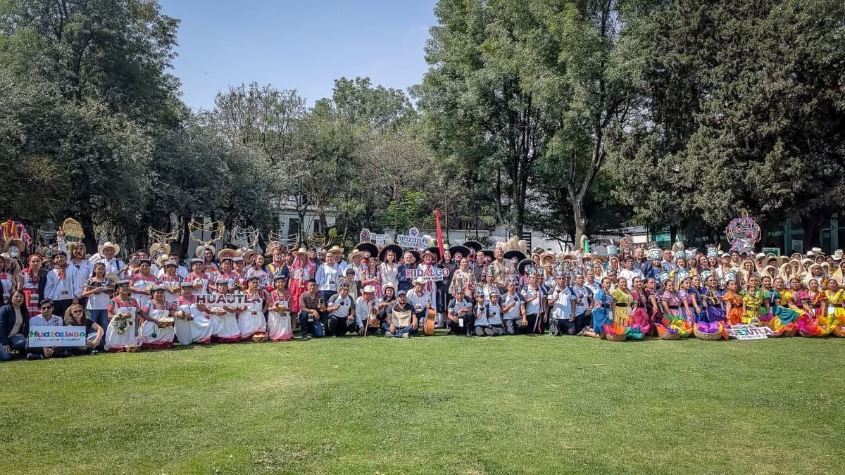 Hidalgo en Los Pinos 2026. (Cortesía)