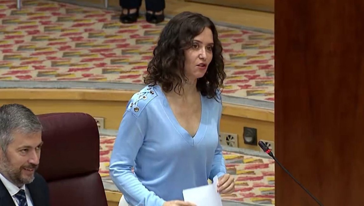 Isabel Diaz Ayuso, presidenta de la Comunidad de Madrid. | Especial
