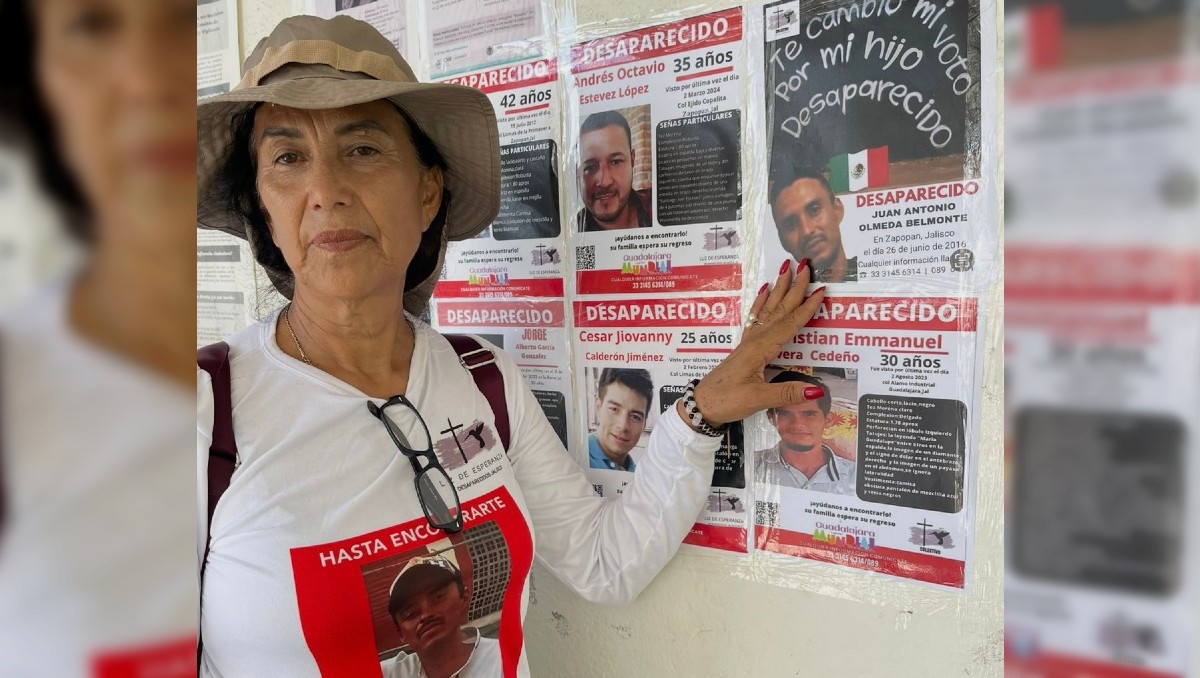 María Concepción Belmontes buscó a su hijo por 10 años. (Cortesía)