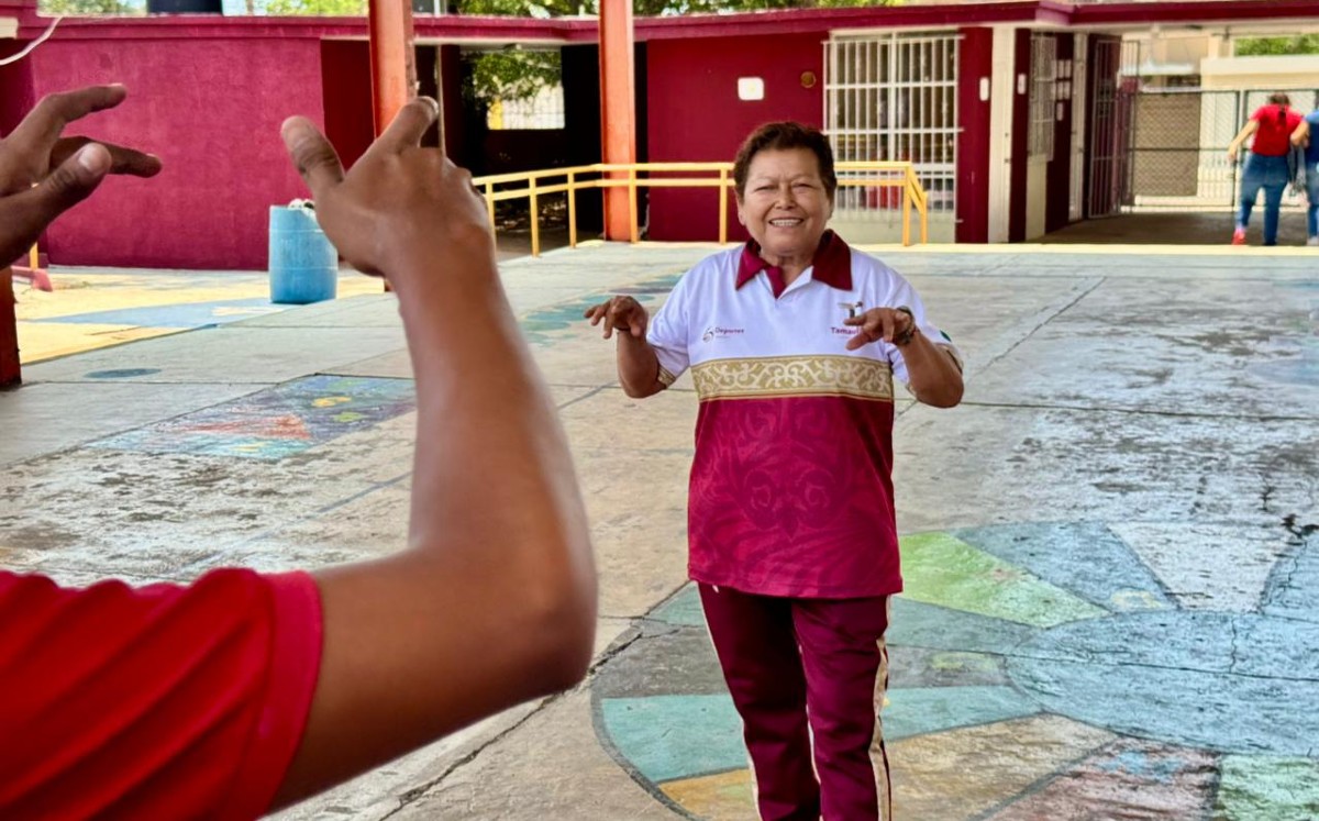 María Eugenia, la maestra tamaulipeca que convirtió el deporte en inclusión. | Mario Juárez