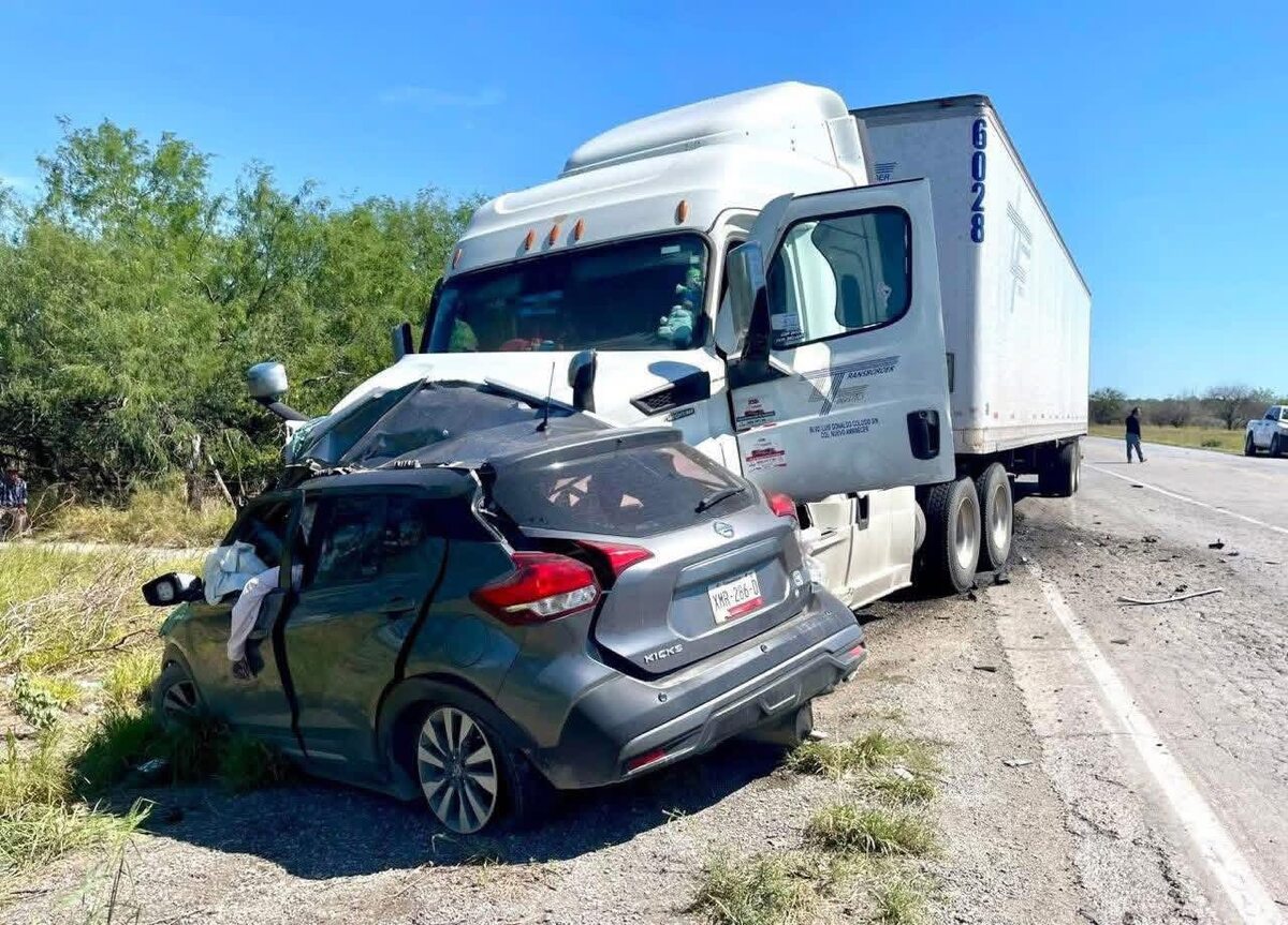 Mueren dos mujeres tras accidente en carretera Victoria- San Fernando | Foto: Octavio A.
