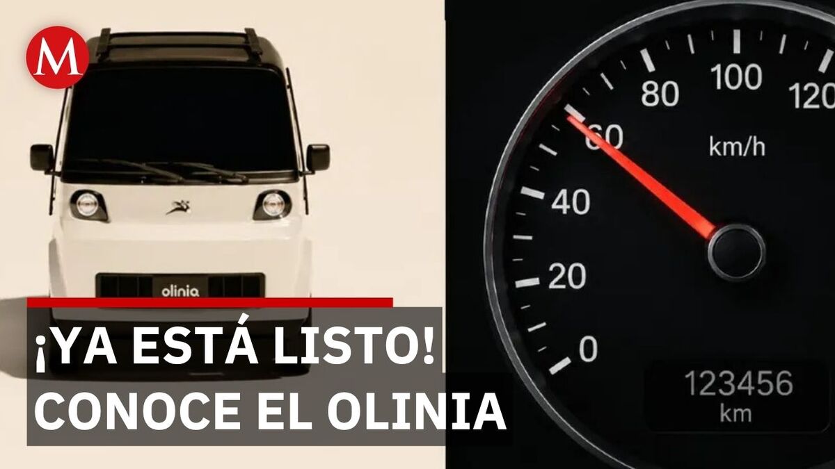 Primer vistazo al Olinia: El nuevo auto eléctrico 100% mexicano