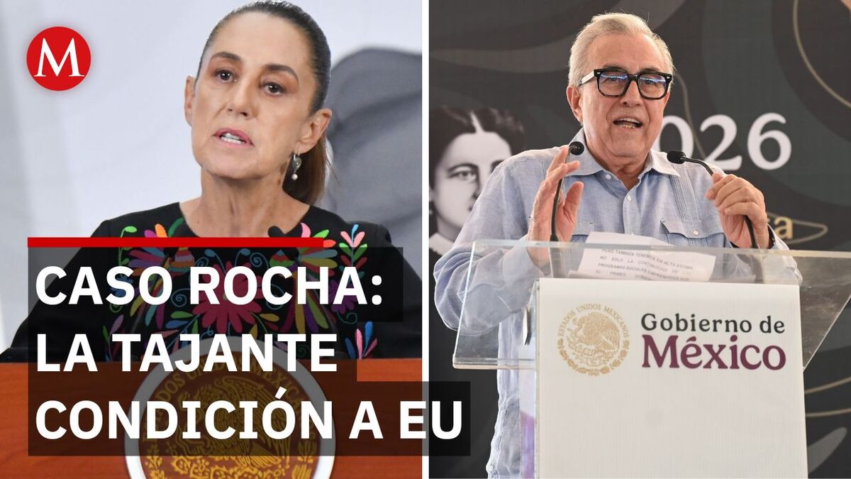 La “regla de oro”: Sheinbaum eleva el tono ante EU por pruebas contra Rocha