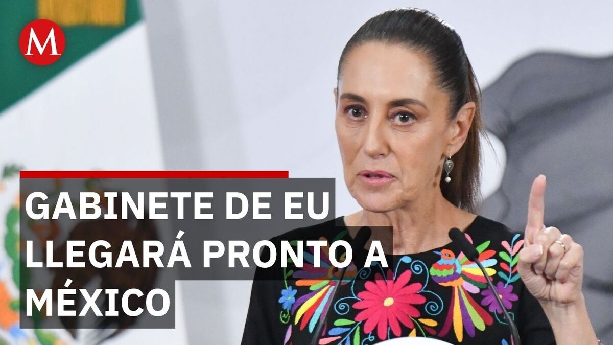 Sheinbaum anuncia visita de secretarios de EU a México; ¿cuándo?
