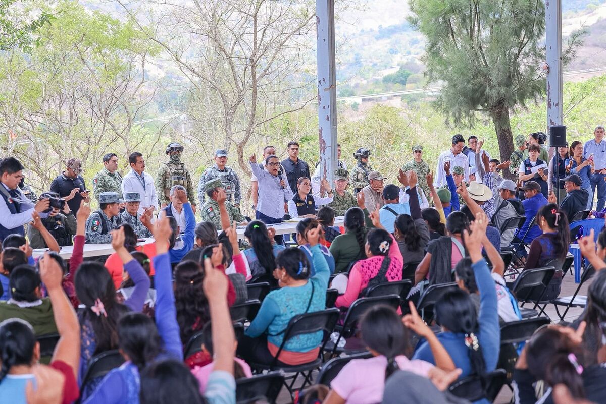 La titular de Segob, Rosa Icela Rodríguez, encabezó el encuentro. | Foto: Especial