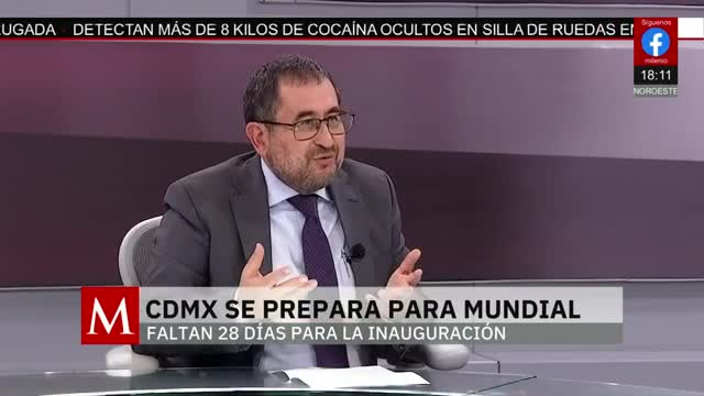 Hemos trabajado mucho en la CdMx para el mundial: Cravioto | Pedro Gamboa, 14 de mayo de 2026