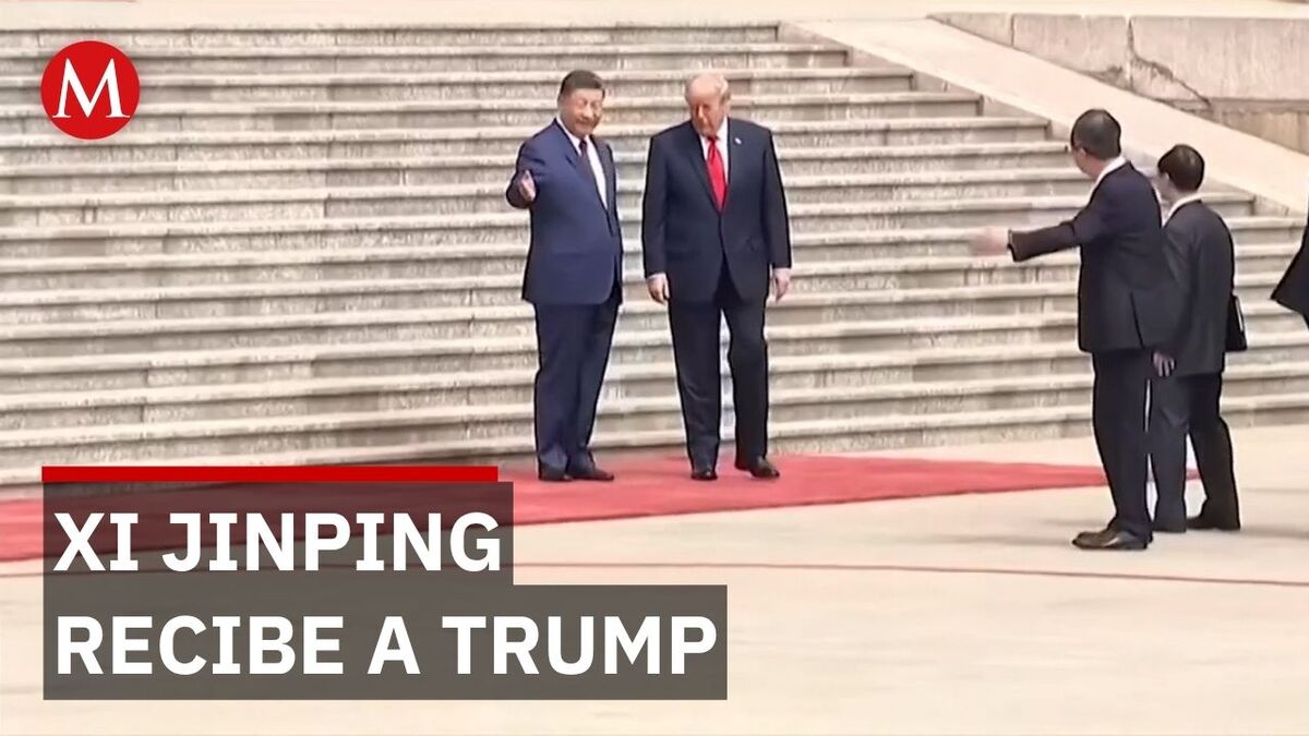 Trump se reúne con Xi Jinping en China para discutir comercio y geopolítica