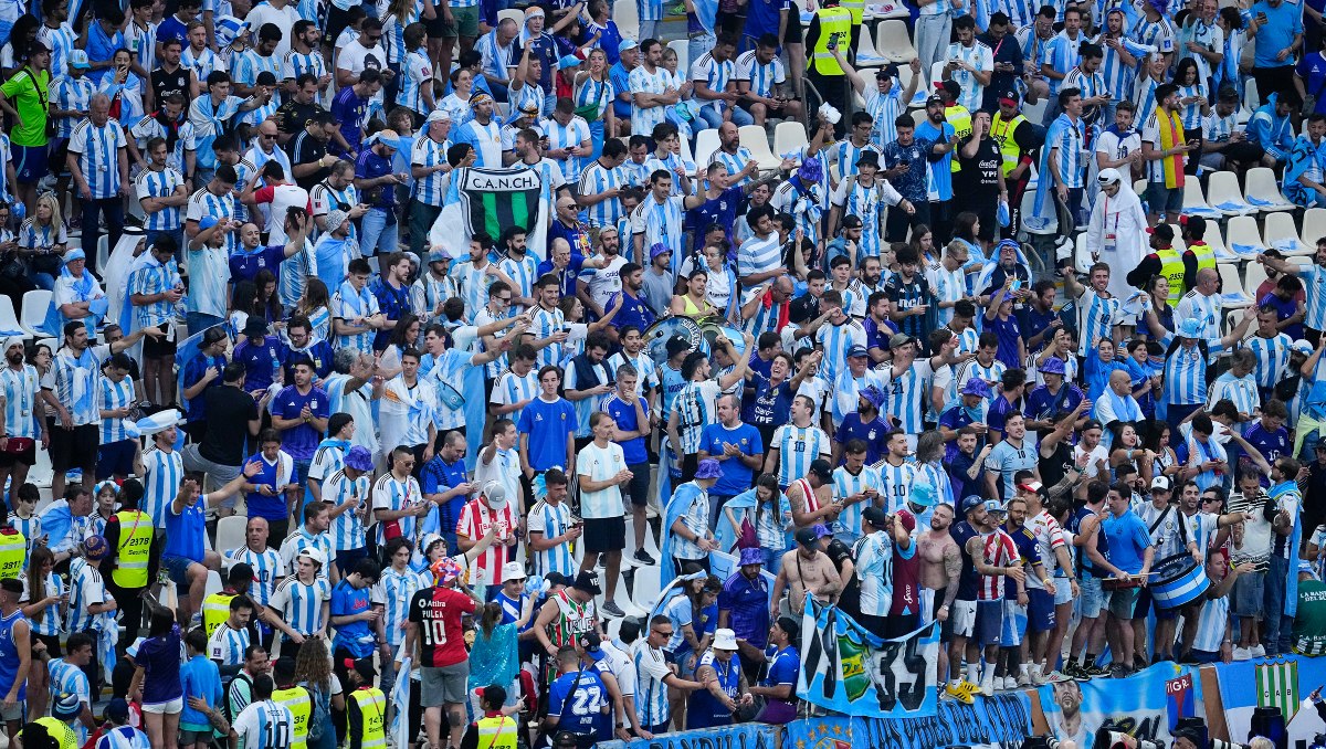 Argentina comparte información de aficionados violentos y deudores alimentarios para que no entren al Mundial (Imago7)