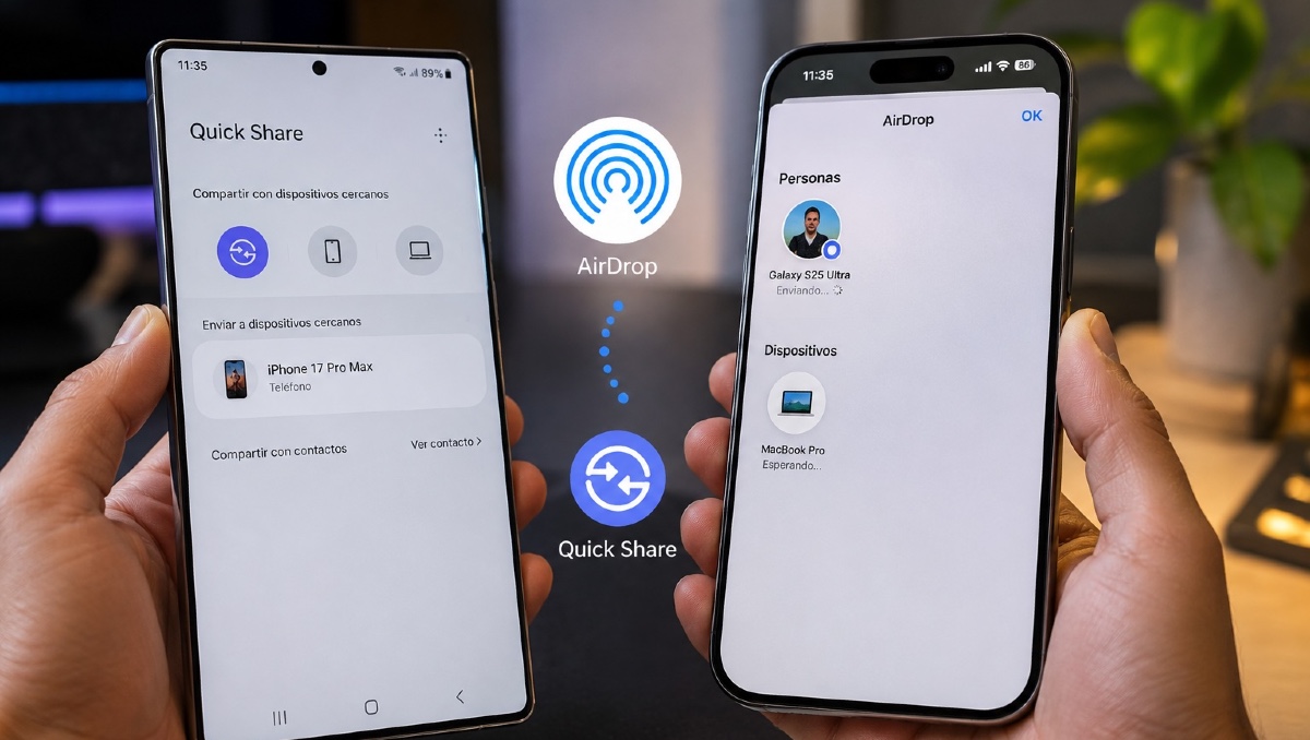 ¿Qué celulares Android son compatibles con AirDrop de Apple?