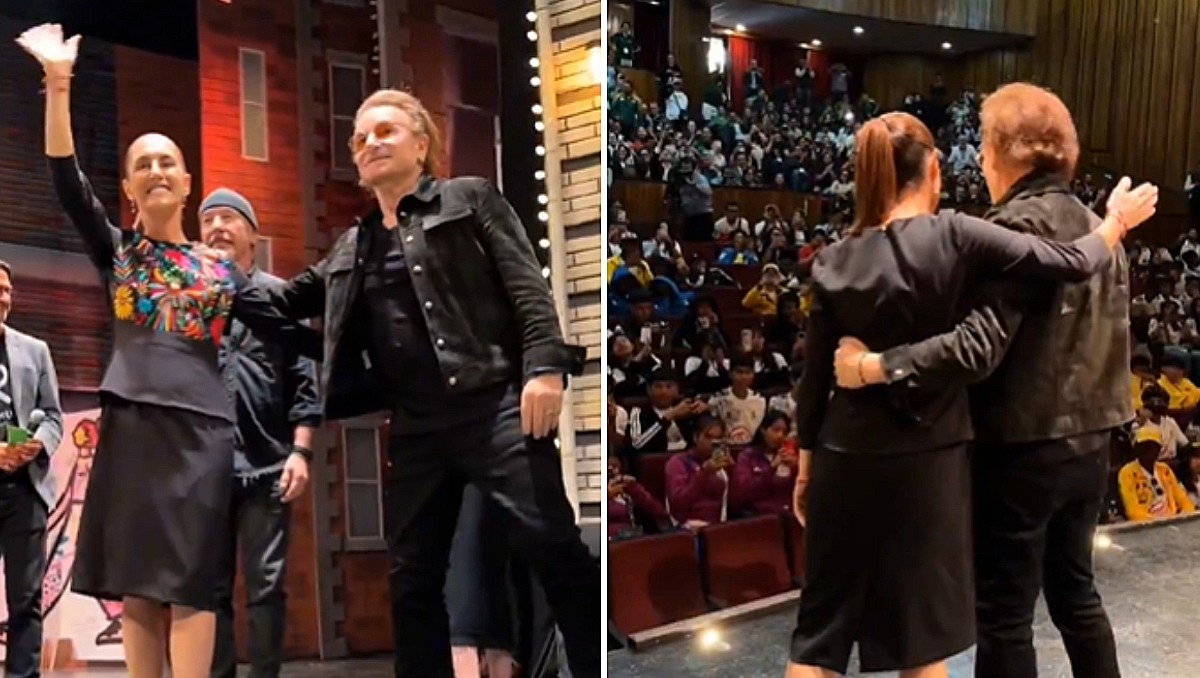 Claudia Sheinbaum habla de su encuentro con U2 | X: Claudia Sheinbaum