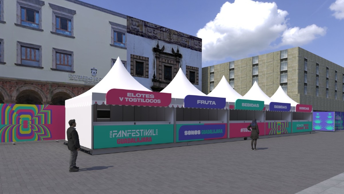 Diversa comida y bebida estará a la venta en el FIFA Fan Festival 2026 de Guadalajara (Cortesía GDL2026)