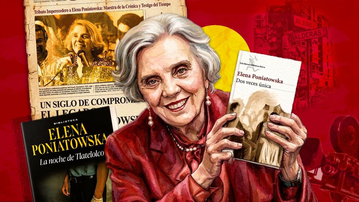 Elena Poniatowska es considerada como un referente en el periodismo y la literatura mexicana | Milenio