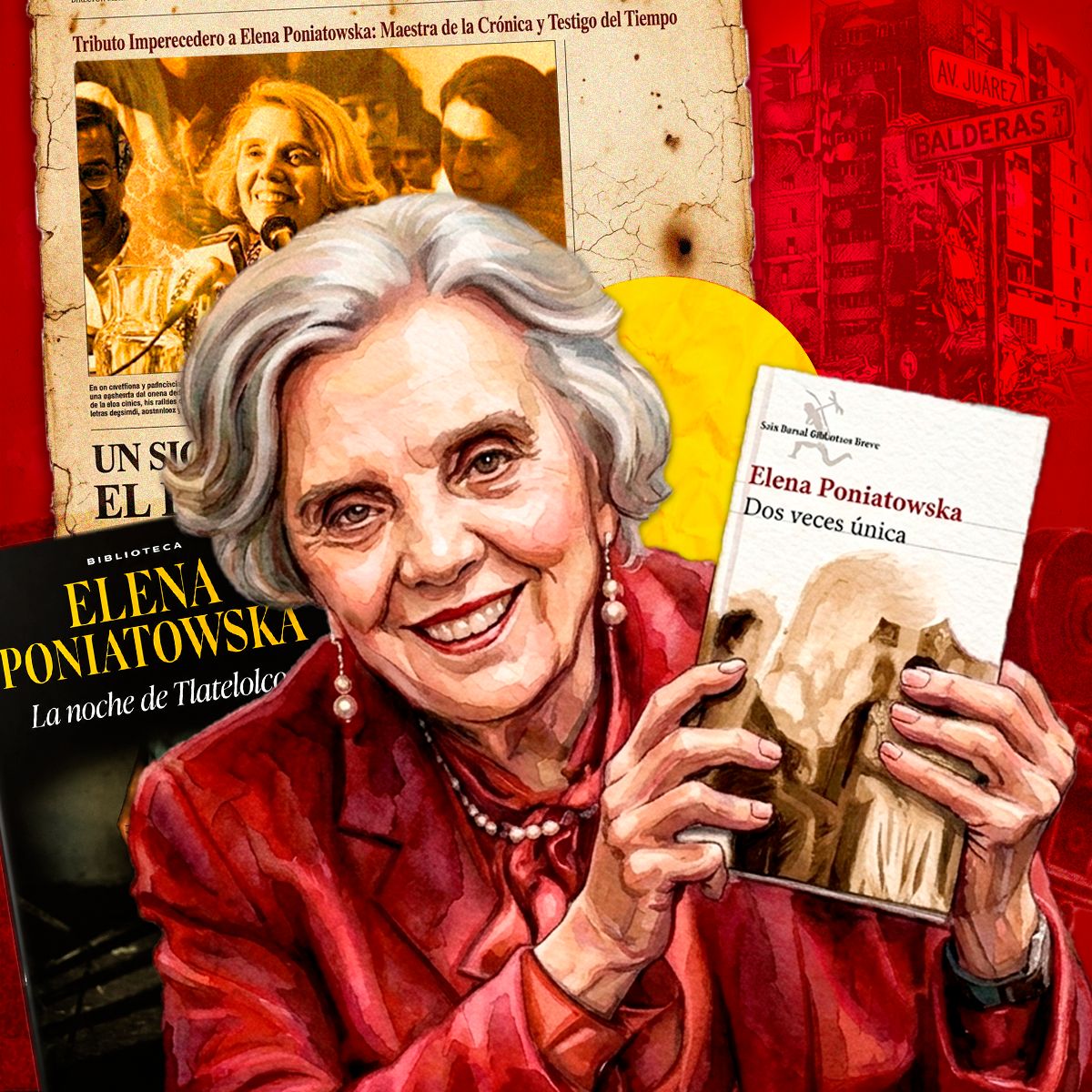 La reconocida periodista se convirtió en un referente de la cultura en México.