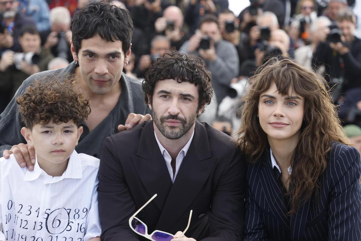 Elenco de Club Kid en Cannes 2026 (Foto: EFE)