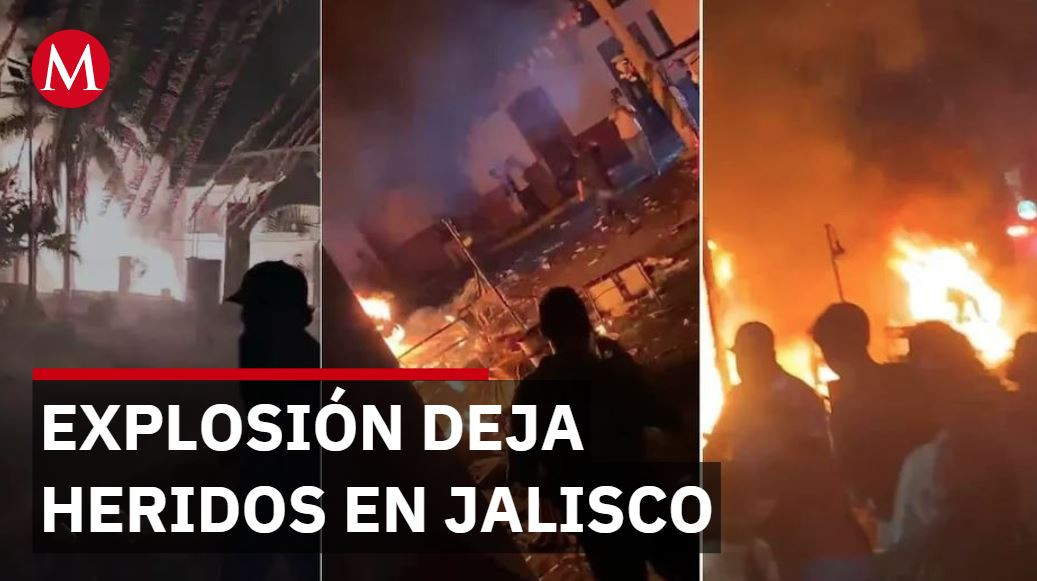 Explosión en iglesia de Amatitán deja más de 10 heridos