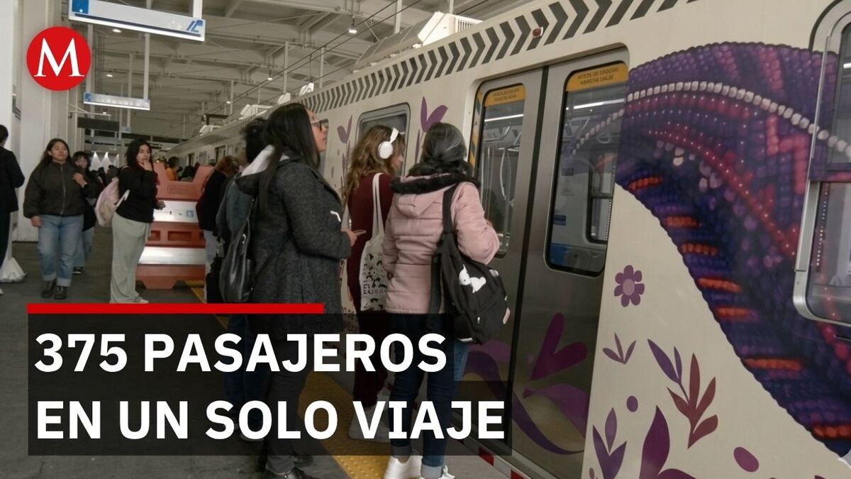 Así funcionan los nuevos trenes pegados que buscan terminar con el caos vial