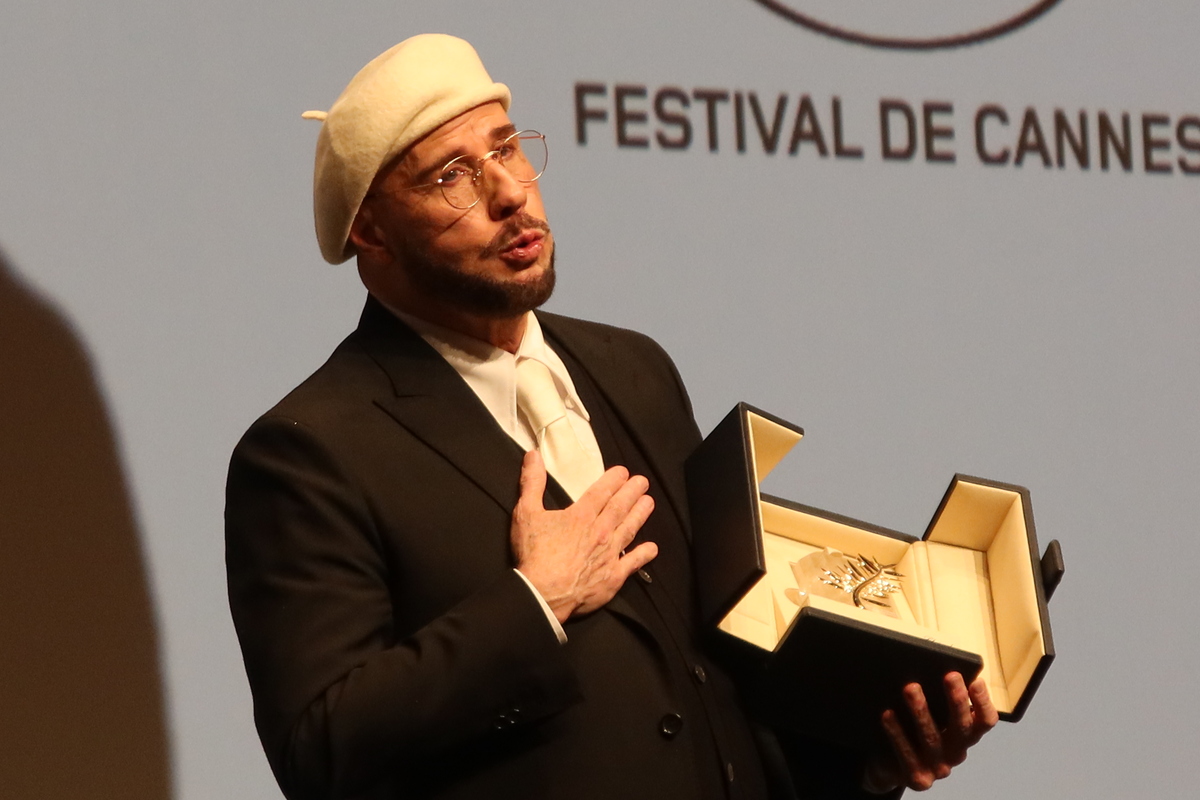 John Travolta recibe la Palma Honorífica en el Festival de Cannes / David del Río