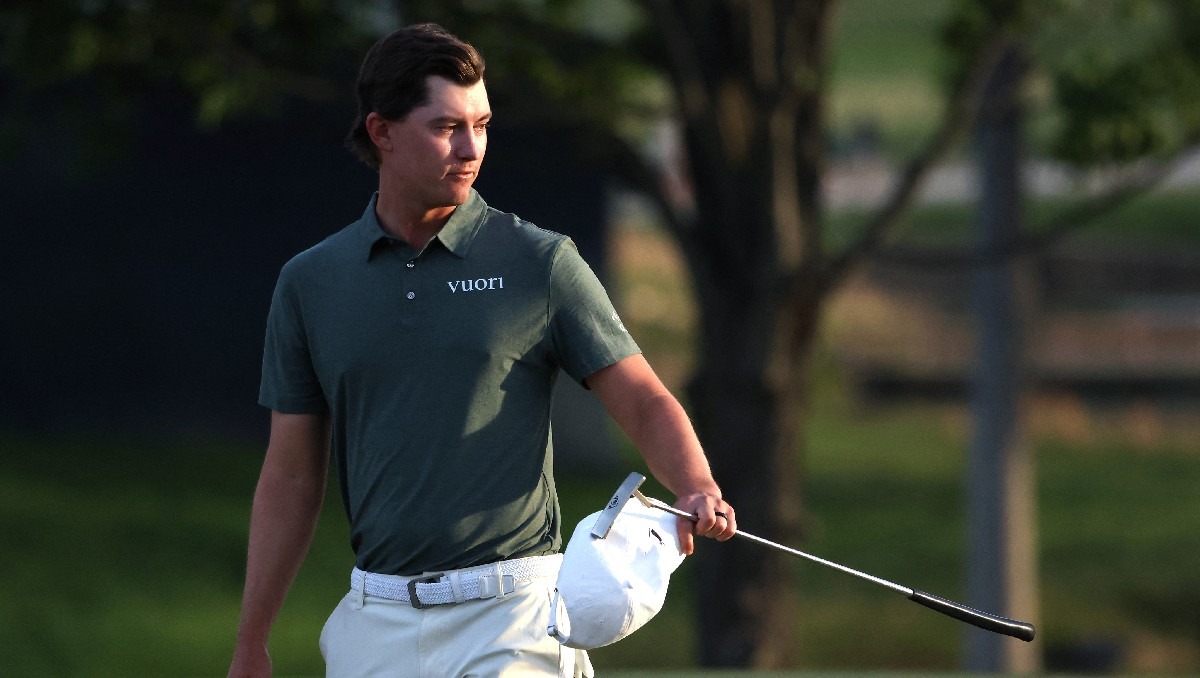 Maverick McNealy y Alex Smalley tomaron el liderato del PGA Championship, el cual concluye el domingo (Agencia AFP)