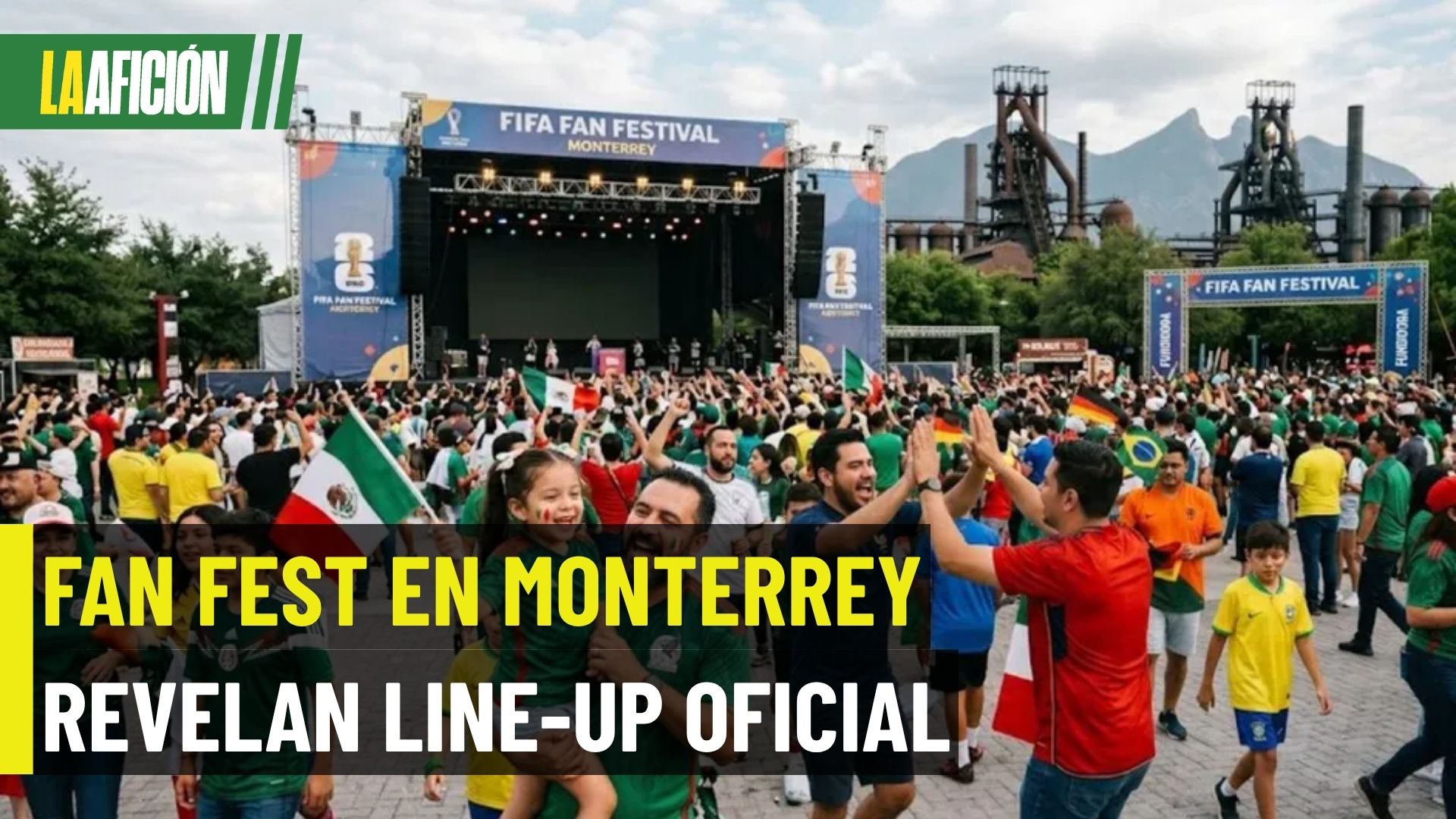 Monterrey presenta artistas y detalles del FIFA Fan Festival 2026