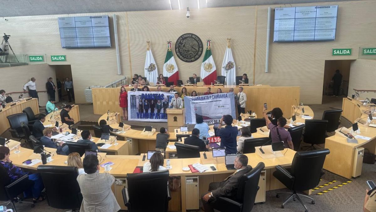 Morena y PAN chocan en Congreso de Guanajuato por acusaciones de “traición a la patria” y “narco gobierno”