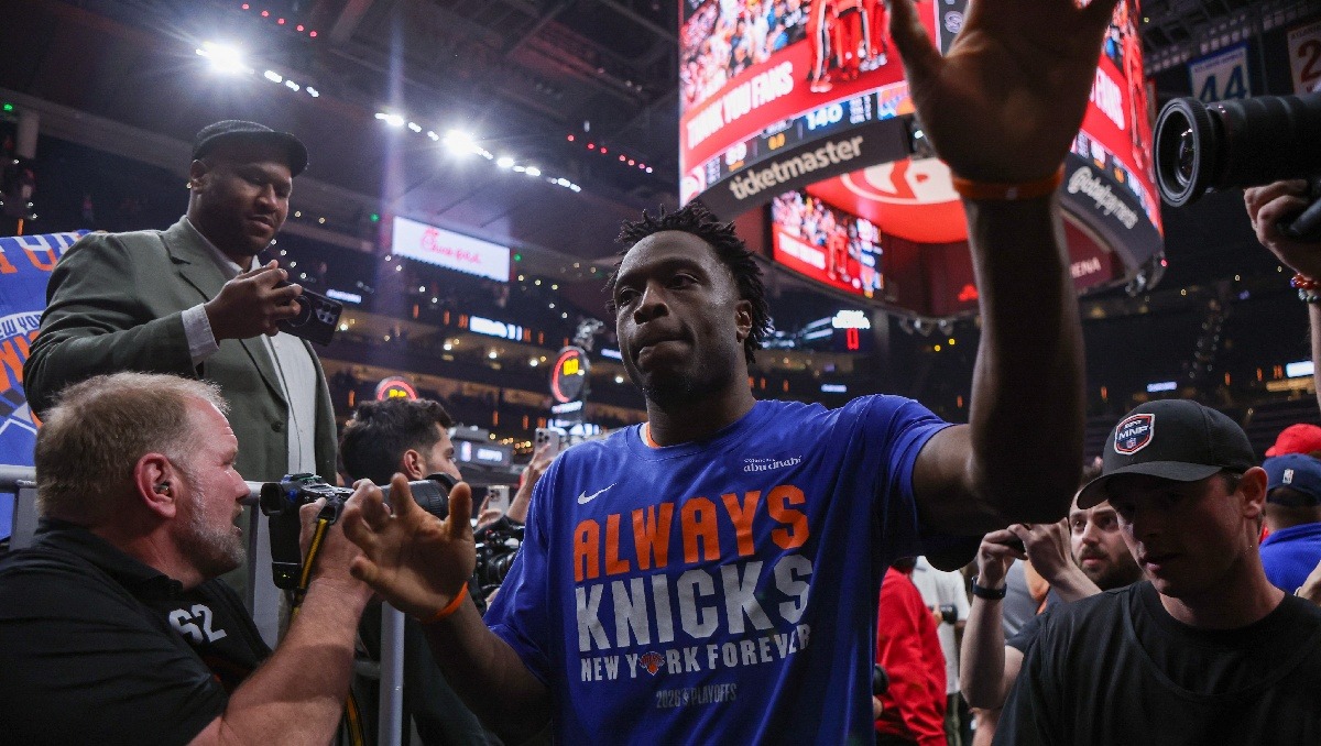 OG Anunoby regresó a los entrenamientos con los Knicks tras su lesión  y apunta a volver a las duelas para las Finales de Conferencia Este (Reuters)