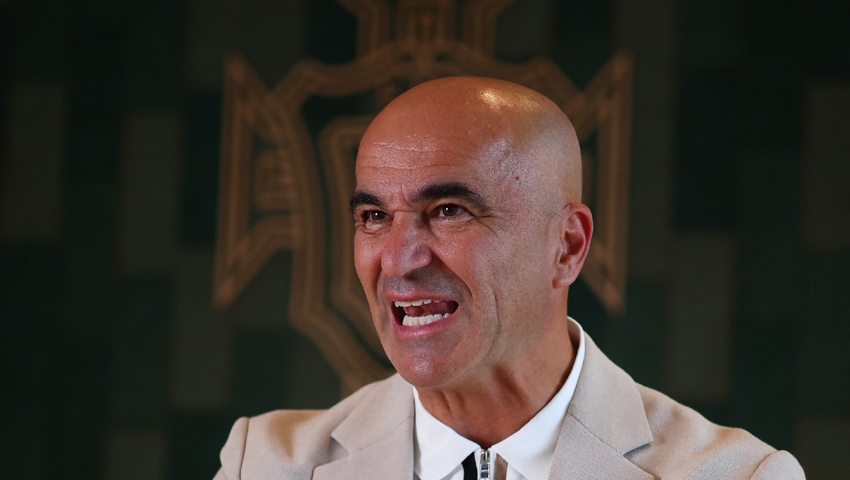 Roberto Martínez asegura que juzga a Cristiano Ronaldo solo por su presente (Reuters)