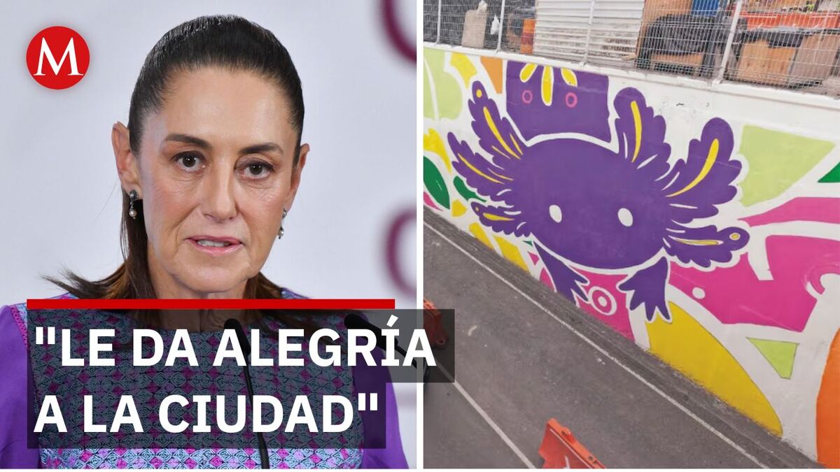 Sheinbaum defiende “ajolotización” de la CdMx