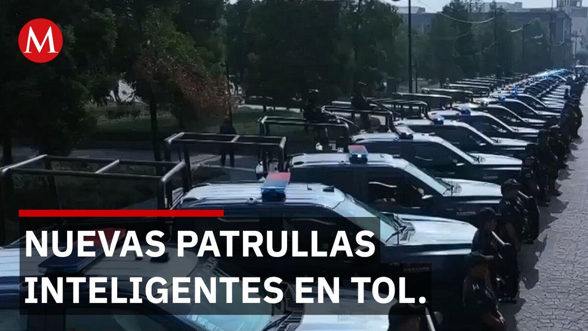 Toluca despliega patrullas con IA para detectar rostros y placas en tiempo real