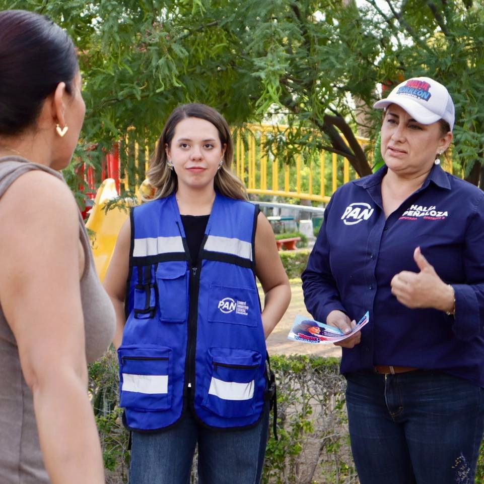 En Torreón, dirigente nacional juvenil del PAN acompaña a candidatos. | Especial.
