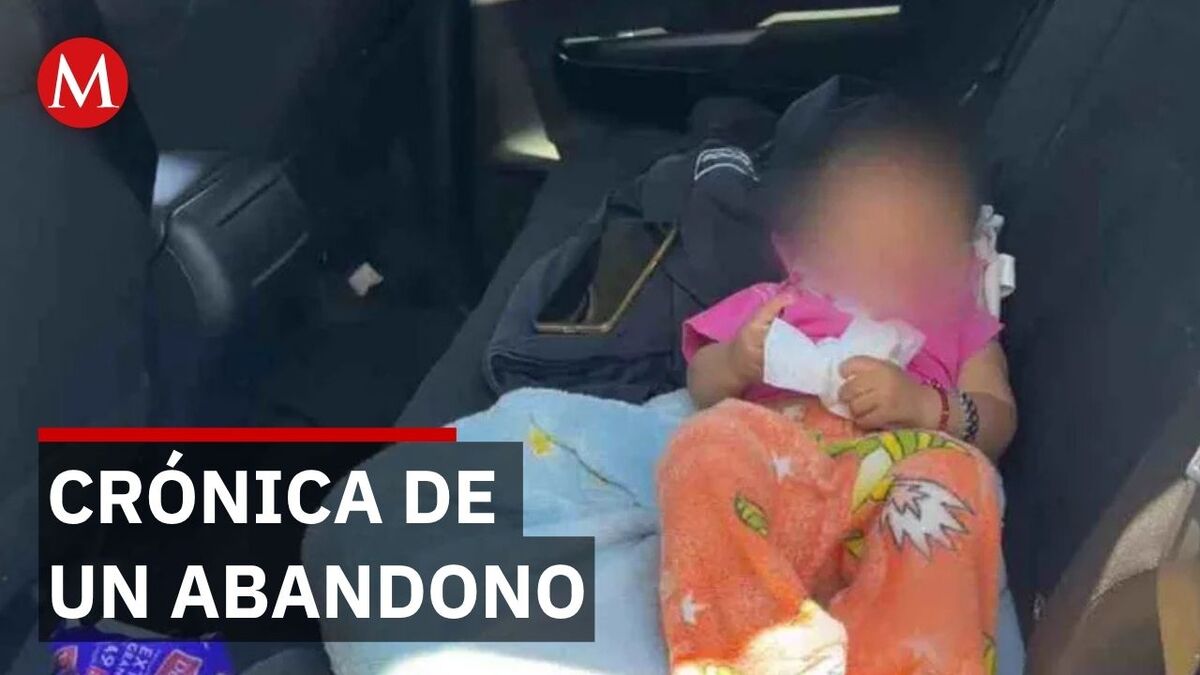 Abandonan a un bebé de seis meses en un taxi de aplicación en Ecatepec