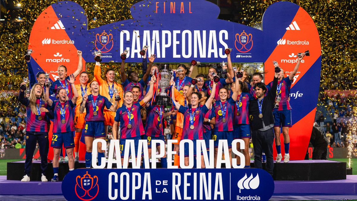 El Barcelona femenil conquista la Copa de la Reina (X @FCBfemeni)